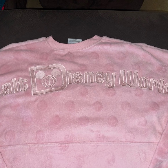 Large Walt Disney world piglet pink fuzzy spirit jersey - Picture 4 of 5